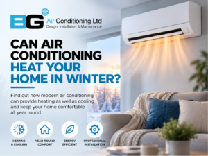 BG Air Blog thumbnail. Air conditioning unit in a summer home